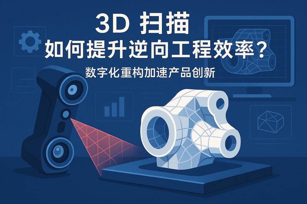 3D扫描如何提升逆向工程效率？数字化重构加速产品创新
