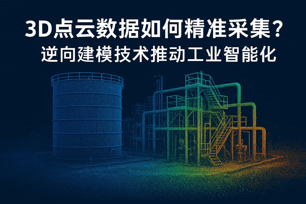 3D点云数据如何精准采集？逆向建模技术推动工业智能化