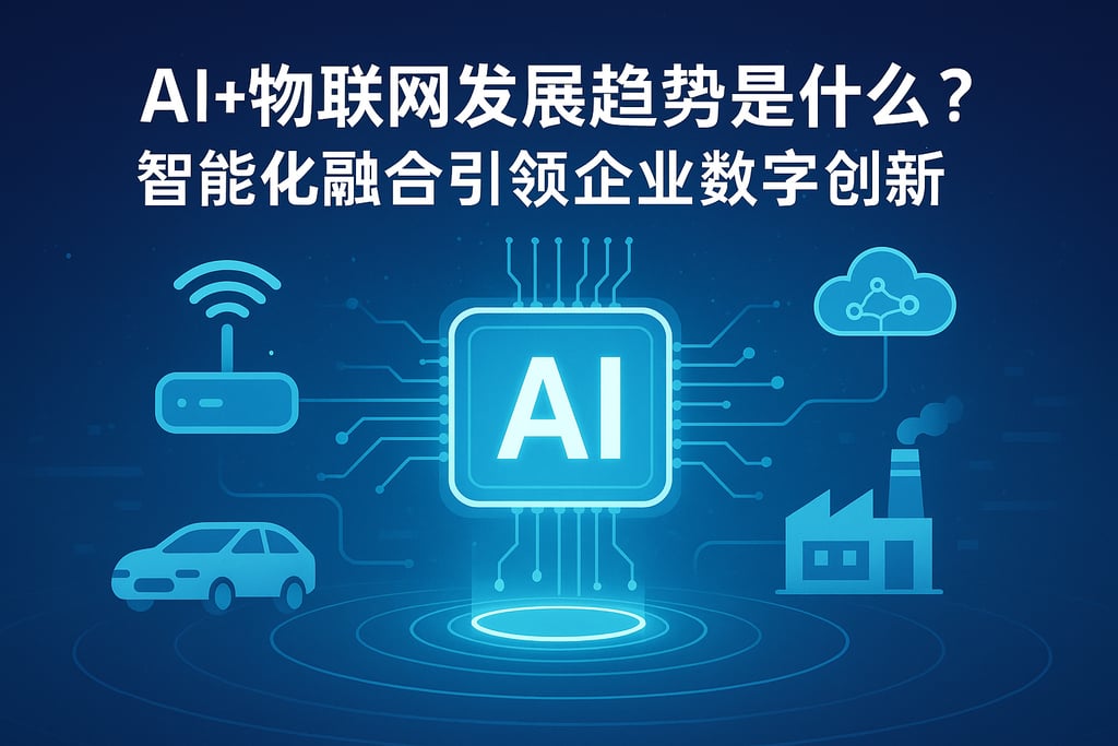 AI+物联网发展趋势是什么?智能化融合引领企业数字创新 | 帆软数字化转型知识库