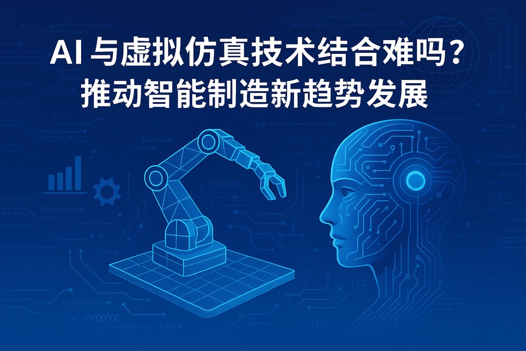 AI与虚拟仿真技术结合难吗？推动智能制造新趋势发展