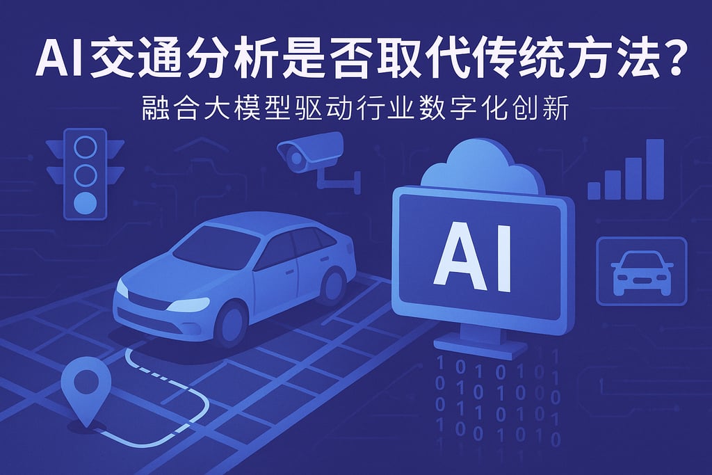 AI交通分析是否取代传统方法？融合大模型驱动行业数字化创新