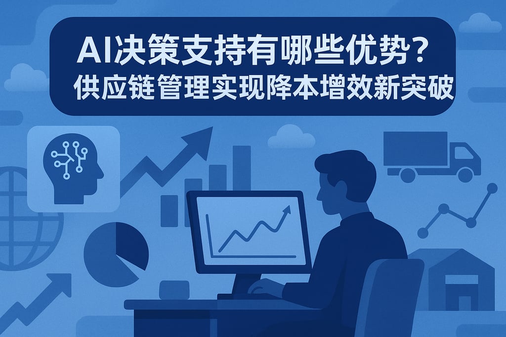 AI决策支持有哪些优势？供应链管理实现降本增效新突破