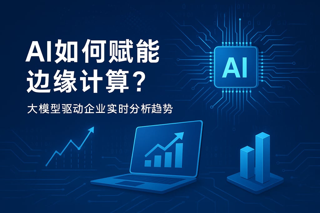 AI如何赋能边缘计算技术？大模型驱动企业实时分析新趋势