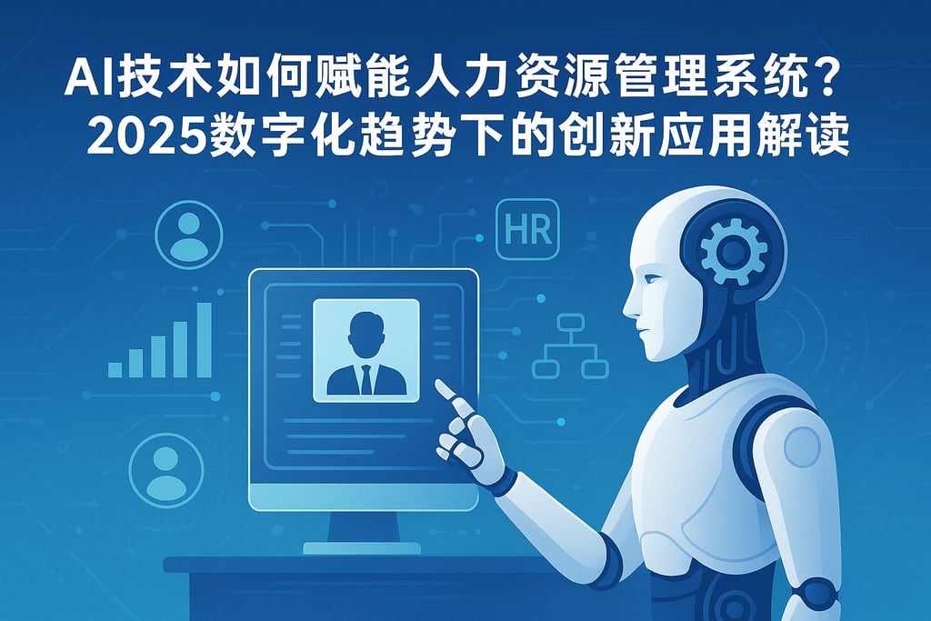 AI技术如何赋能人力资源管理系统？2025数字化趋势下的创新应用解读