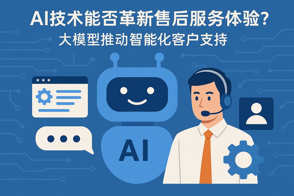 AI技术能否革新售后服务体验？大模型推动智能化客户支持