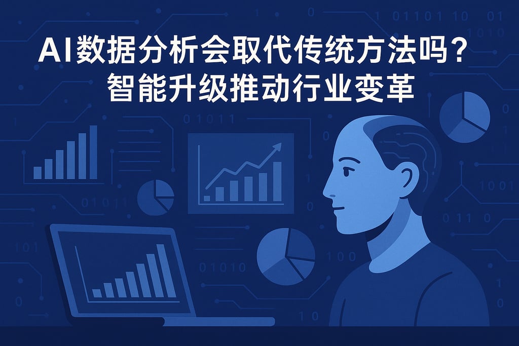 AI数据分析会取代传统方法吗？智能升级推动行业变革