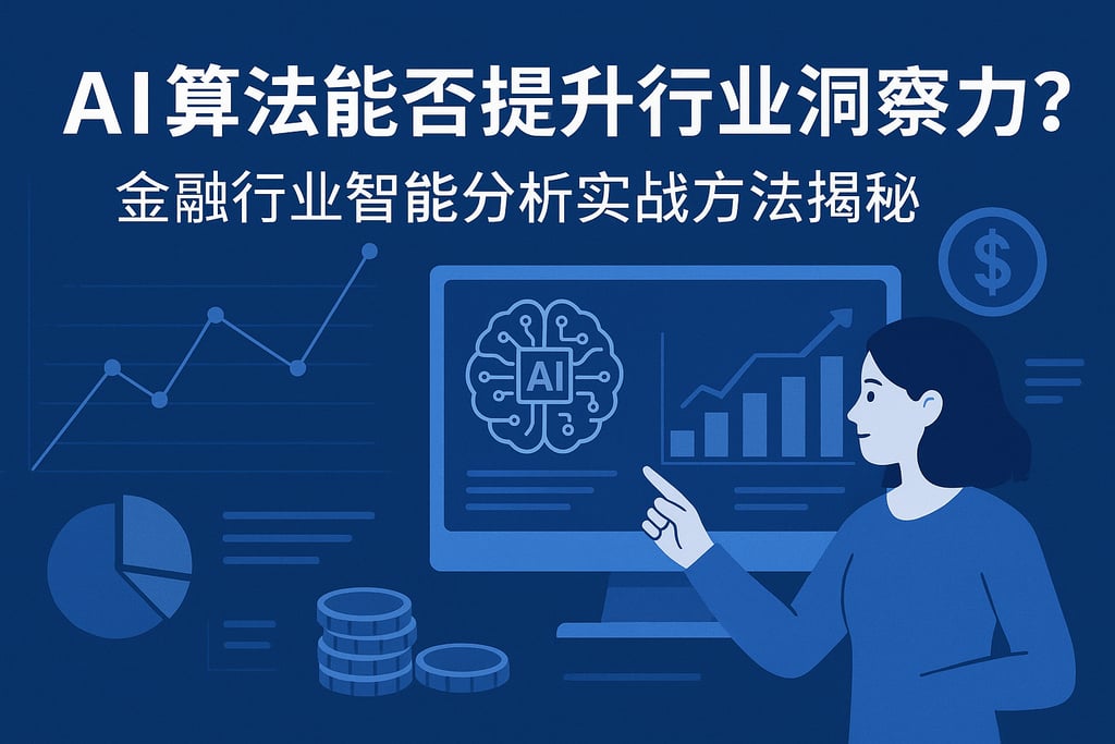 AI算法能否提升行业洞察力？金融行业智能分析实战方法揭秘