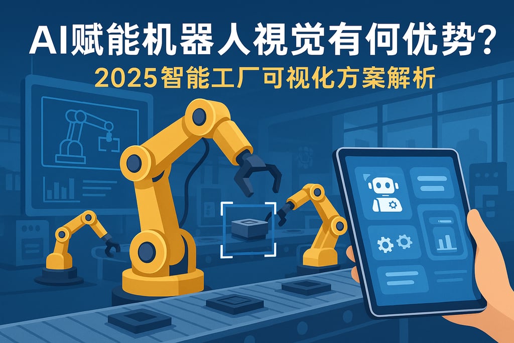 AI赋能机器人视觉有何优势？2025智能工厂可视化方案解析