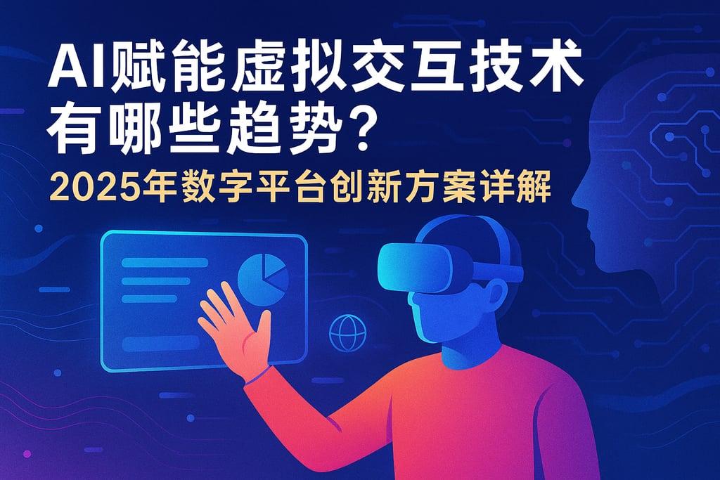AI赋能虚拟交互技术有哪些趋势？2025年数字平台创新方案详解