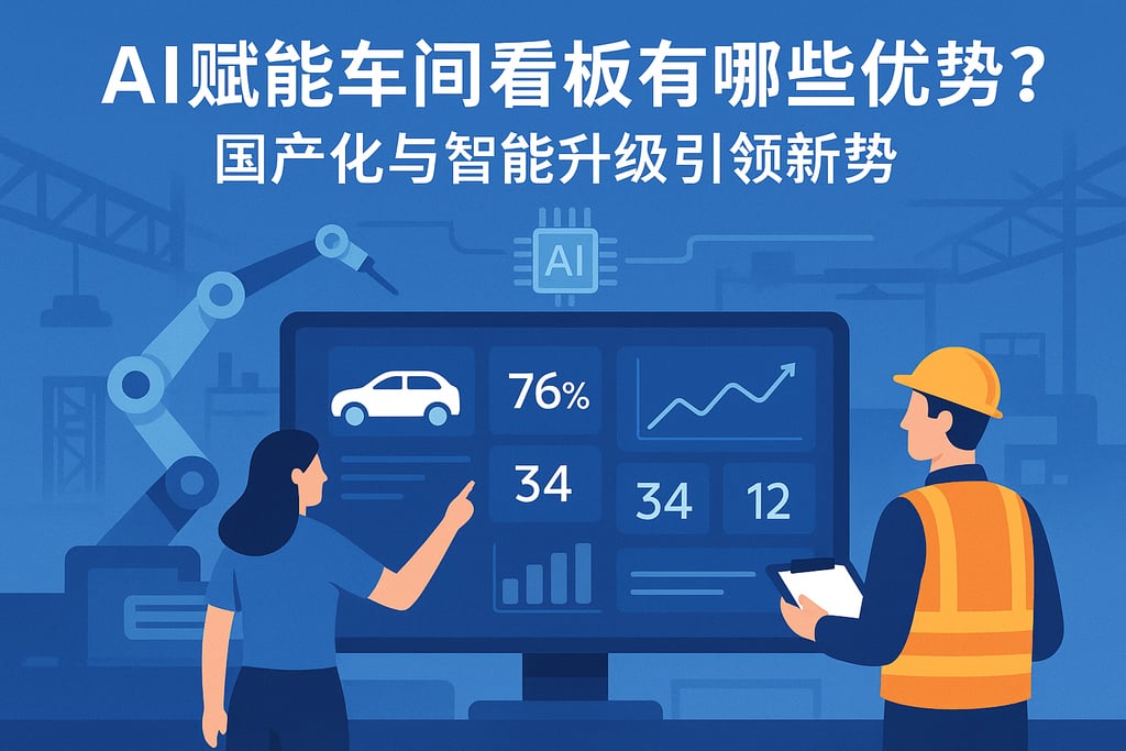 AI赋能车间看板有哪些优势？国产化与智能升级引领新趋势