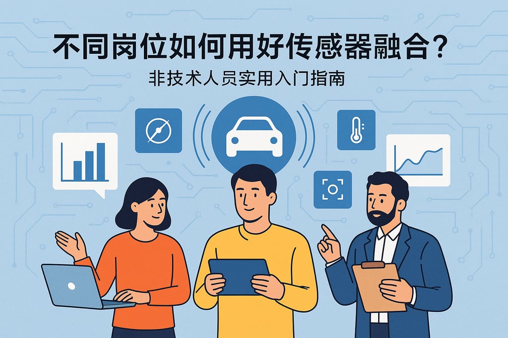 不同岗位如何用好传感器融合？非技术人员实用入门指南