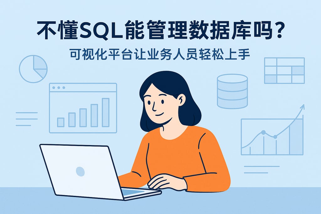 不懂SQL能管理数据库吗？可视化平台让业务人员轻松上手