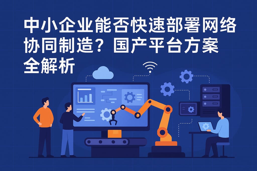 中小企业能否快速部署网络协同制造？国产平台方案全解析