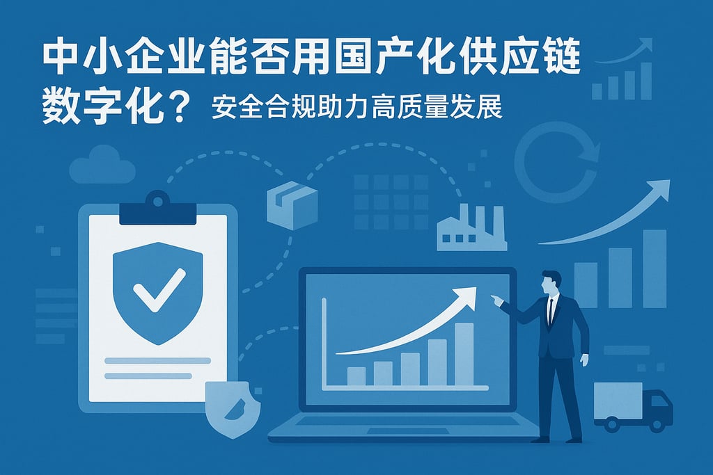 中小企业能否用国产化供应链数字化？安全合规助力高质量发展