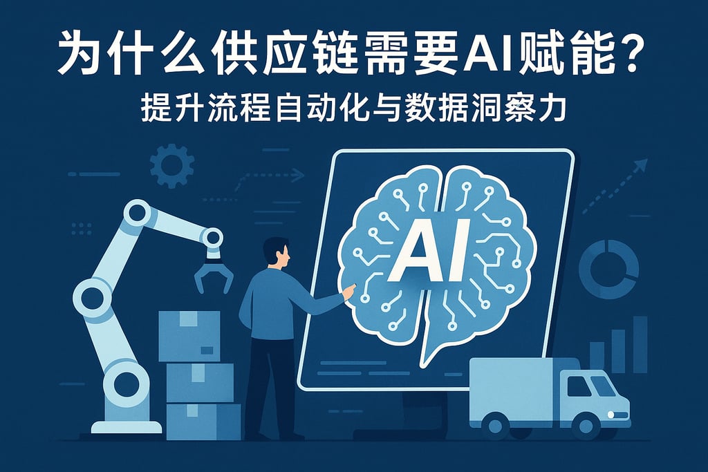 为什么供应链需要AI赋能？提升流程自动化与数据洞察力