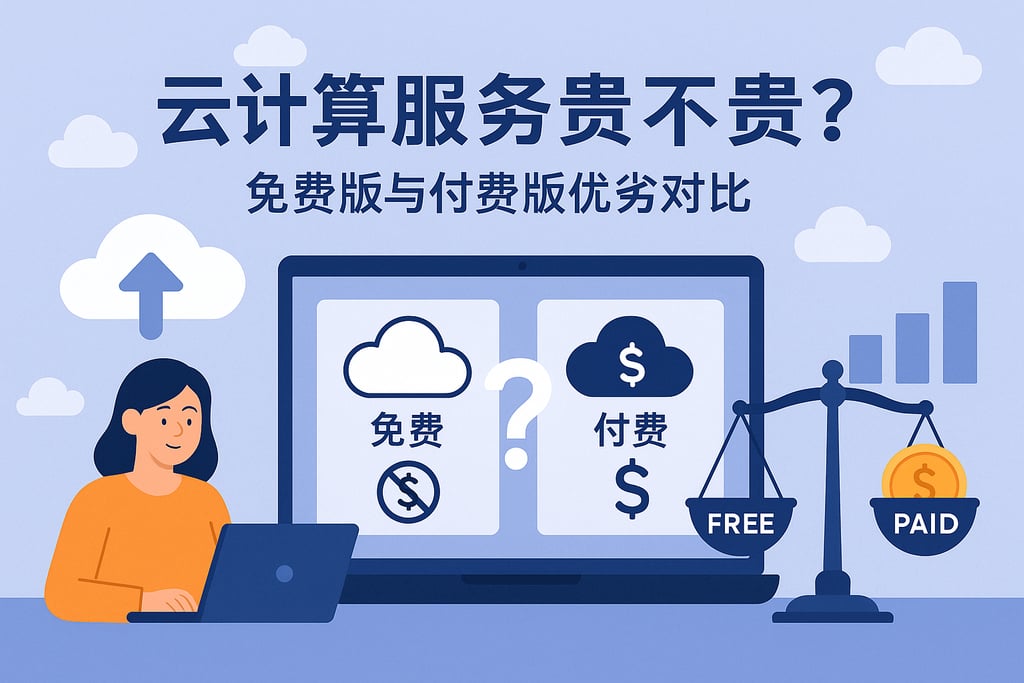 云计算服务贵不贵？免费版与付费版优劣对比