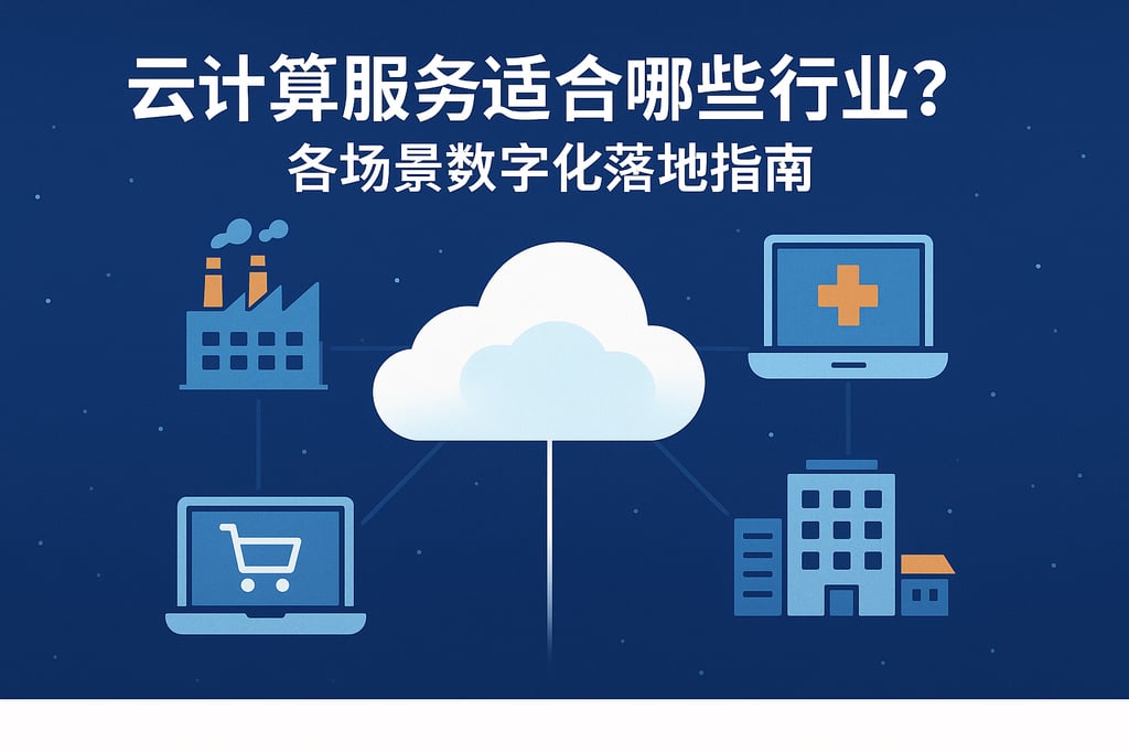 云计算服务适合哪些行业？各场景数字化落地指南