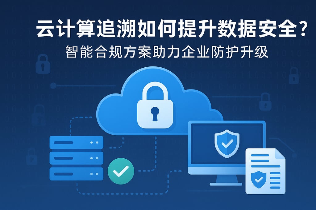 云计算追溯如何提升数据安全？智能合规方案助力企业防护升级