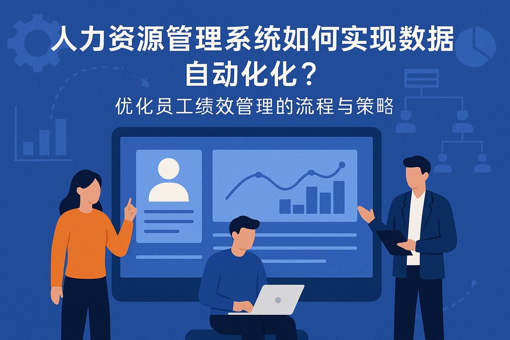 人力资源管理系统如何实现数据自动化？优化员工绩效管理的流程策略