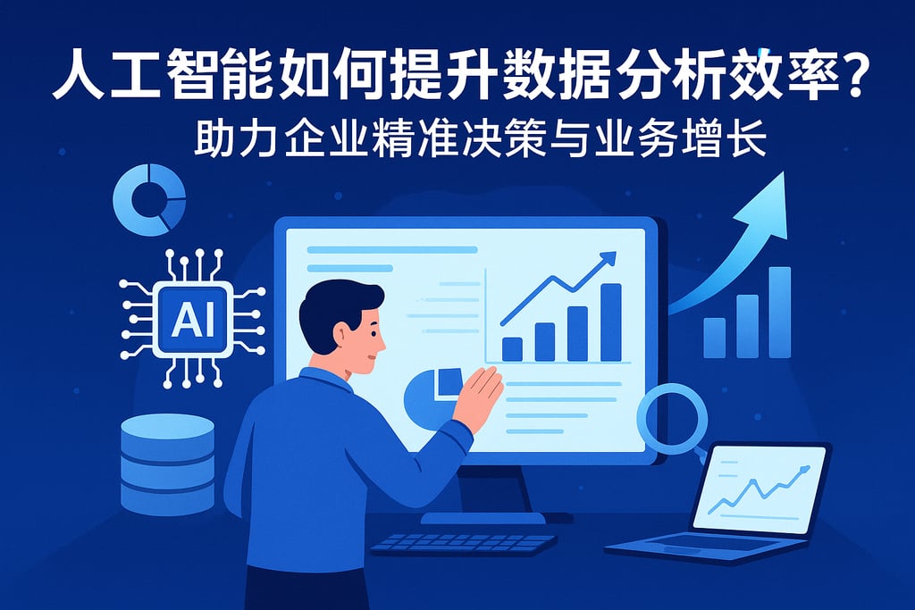 人工智能如何提升数据分析效率？助力企业精准决策与业务增长