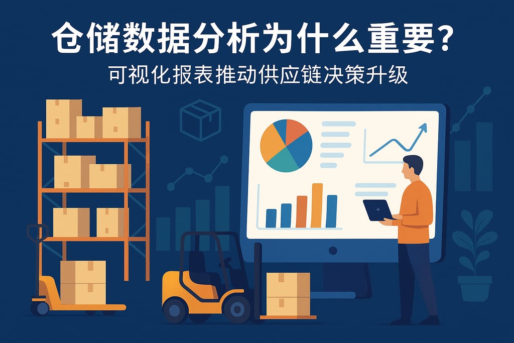 仓储数据分析为什么重要？可视化报表推动供应链决策升级