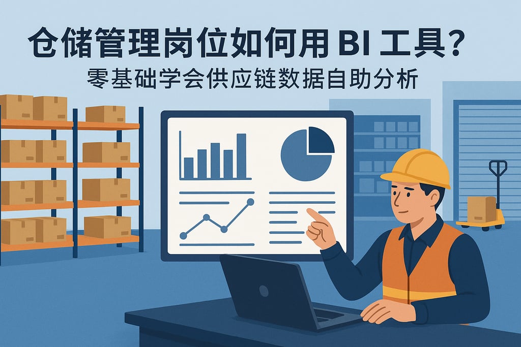 仓储管理岗位如何用BI工具？零基础学会供应链数据自助分析