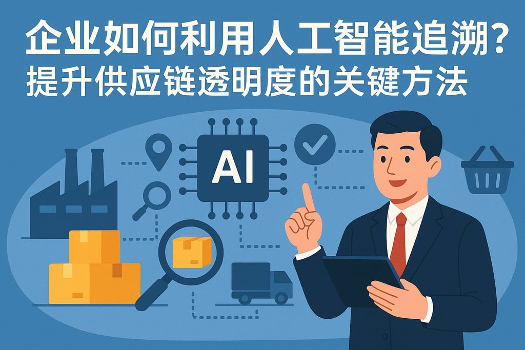 企业如何利用人工智能追溯？提升供应链透明度的关键方法