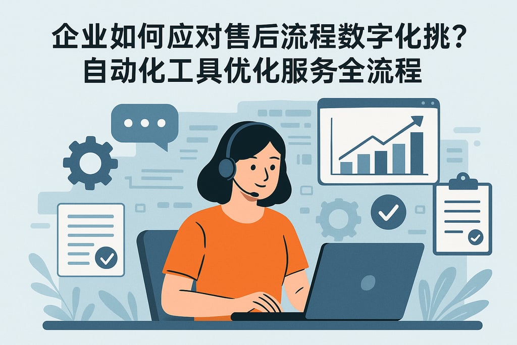 企业如何应对售后流程数字化挑战？自动化工具优化服务全流程