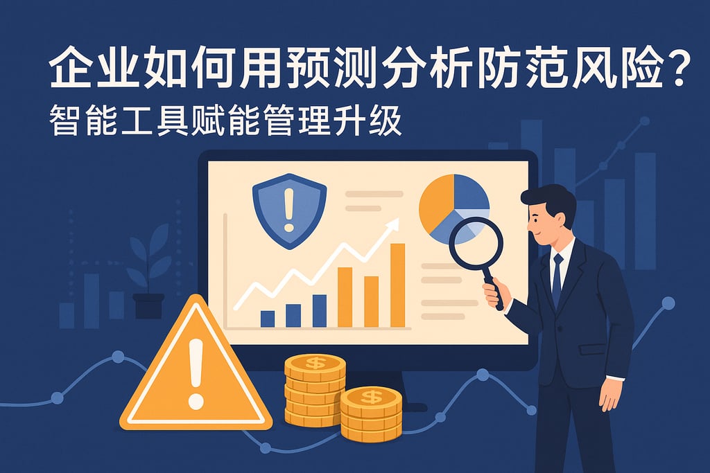 企业如何用预测分析防范风险？智能工具赋能管理升级