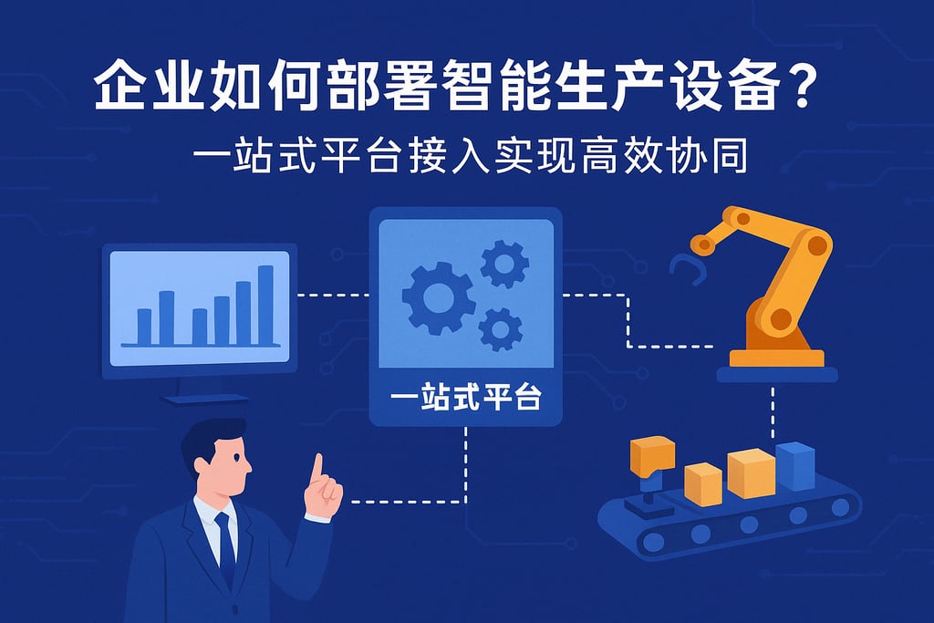 企业如何部署智能生产设备？一站式平台接入实现高效协同