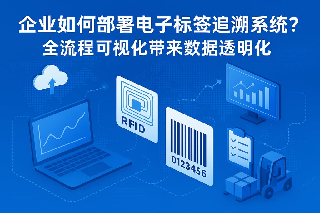 企业如何部署电子标签追溯系统？全流程可视化带来数据透明化