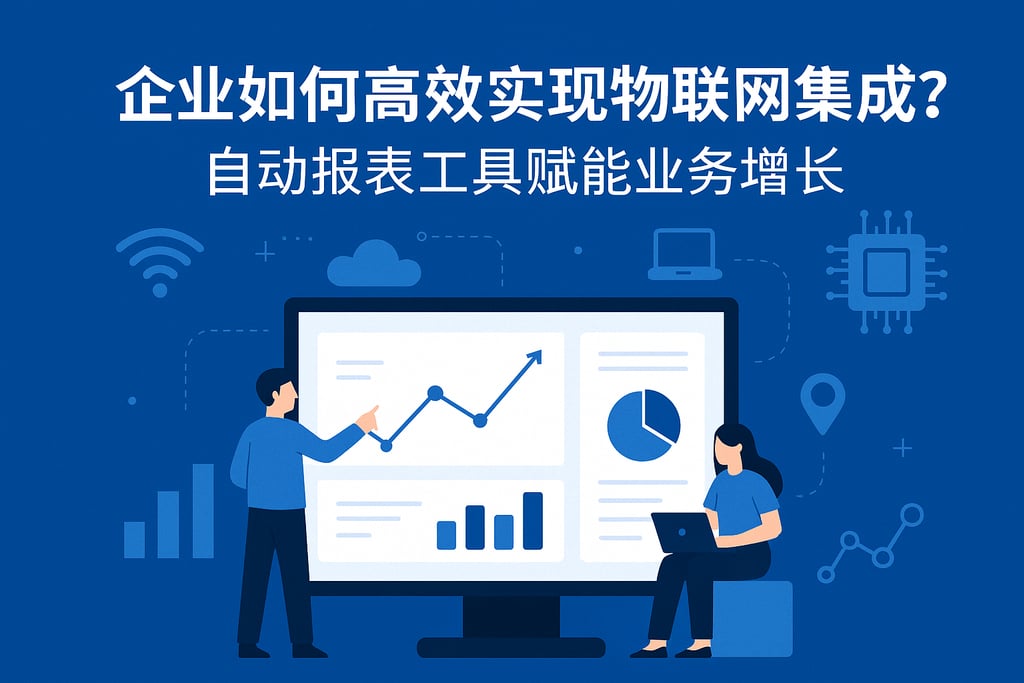 企业如何高效实现物联网集成？自动报表工具赋能业务增长
