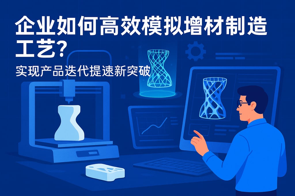 企业如何高效模拟增材制造工艺？实现产品迭代提速新突破