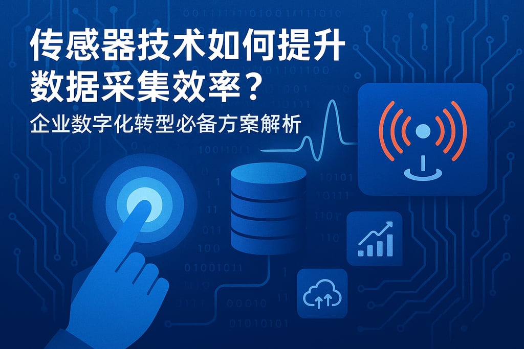 传感器技术如何提升数据采集效率？企业数字化转型必备方案解析