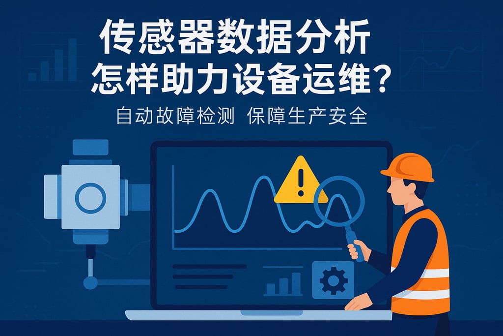 传感器数据分析怎样助力设备运维？自动故障检测保障生产安全