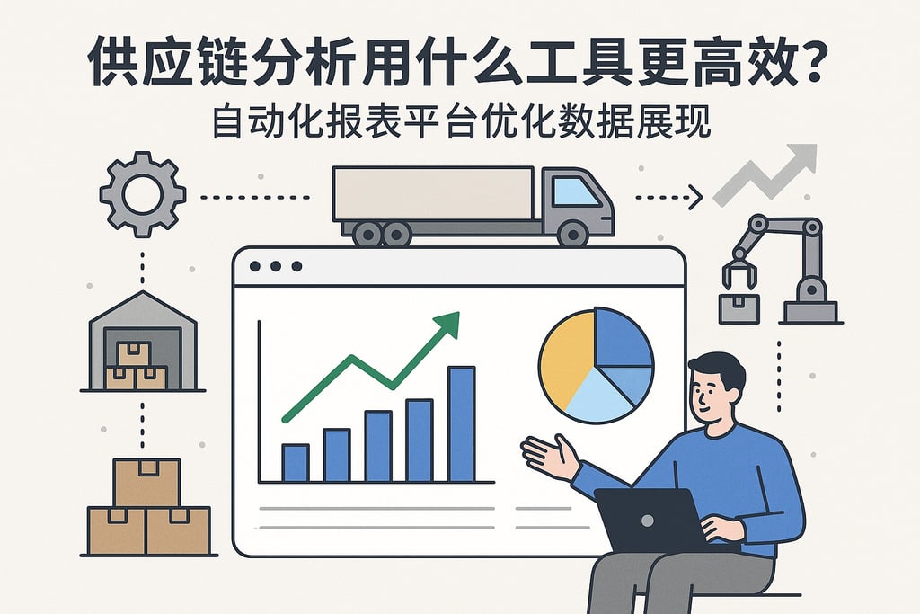 供应链分析用什么工具更高效？自动化报表平台优化数据展现