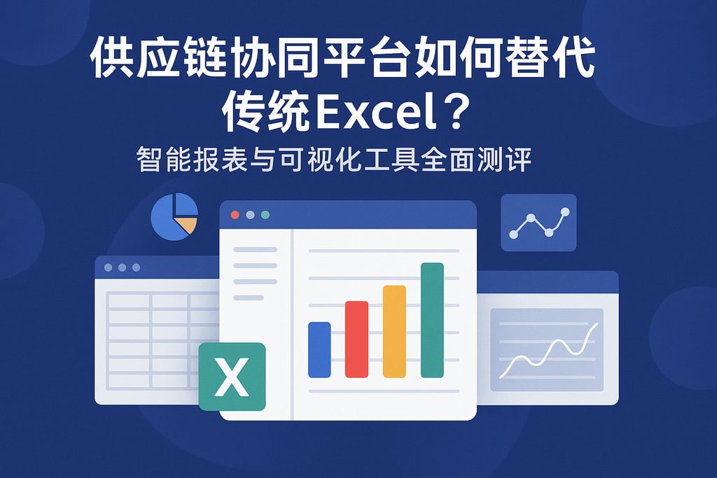 供应链协同平台如何替代传统Excel？智能报表与可视化工具全面测评