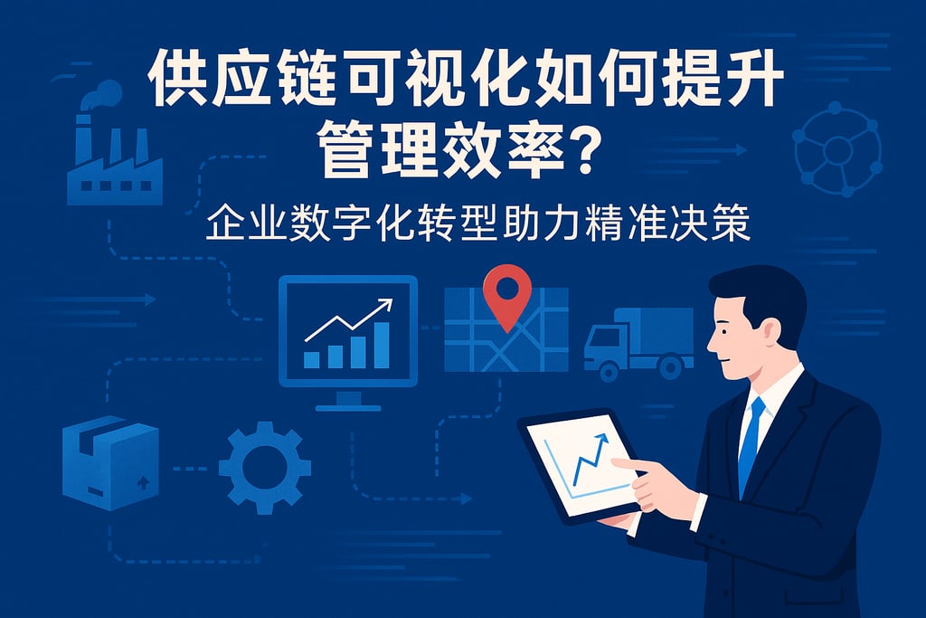 供应链可视化如何提升管理效率？企业数字化转型助力精准决策