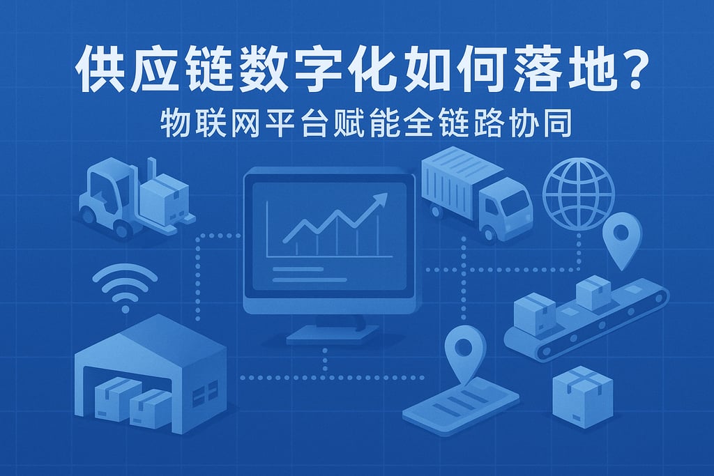 供应链数字化如何落地？物联网平台赋能全链路协同