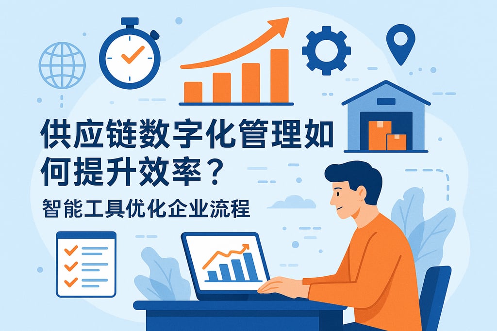 供应链数字化管理如何提升效率？智能工具优化企业流程