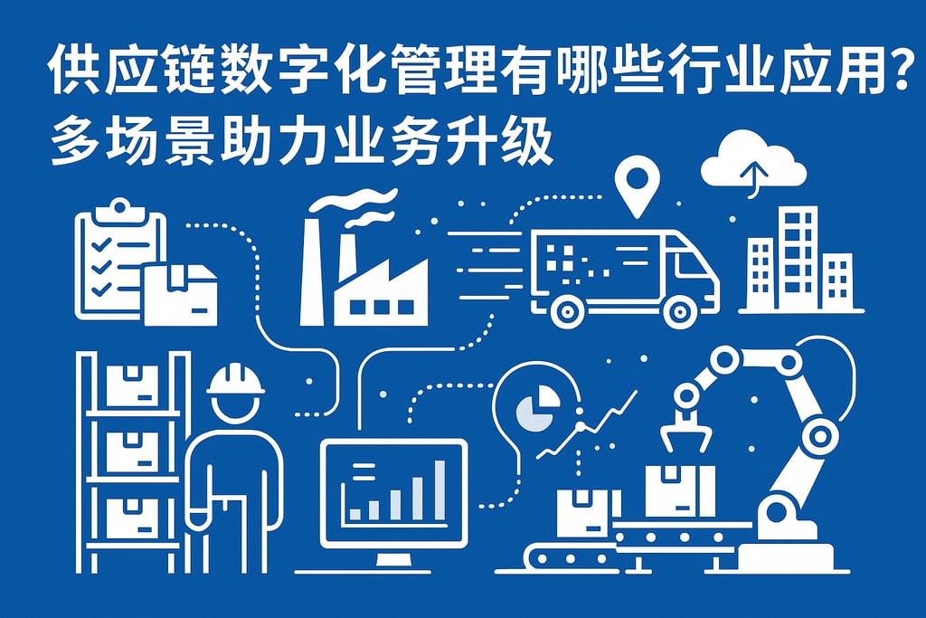 供应链数字化管理有哪些行业应用？多场景助力业务升级