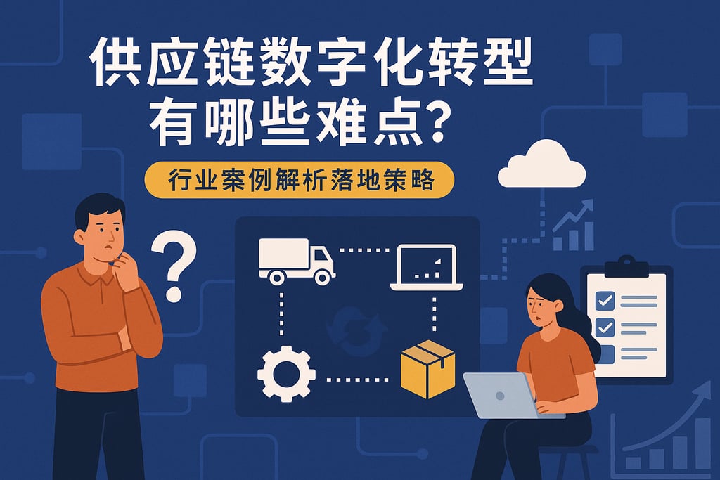 供应链数字化转型有哪些难点？行业案例解析落地策略