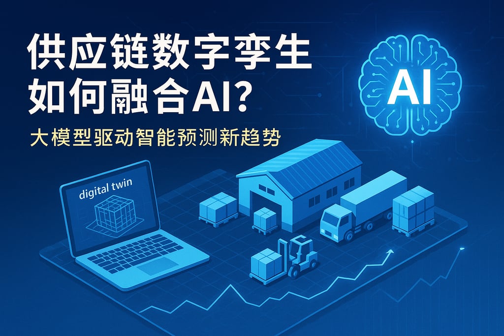 供应链数字孪生如何融合AI？大模型驱动智能预测新趋势