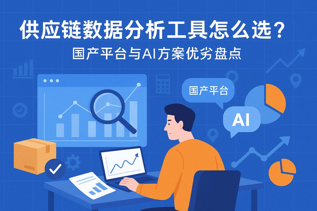 供应链数据分析工具怎么选？国产平台与AI方案优劣盘点