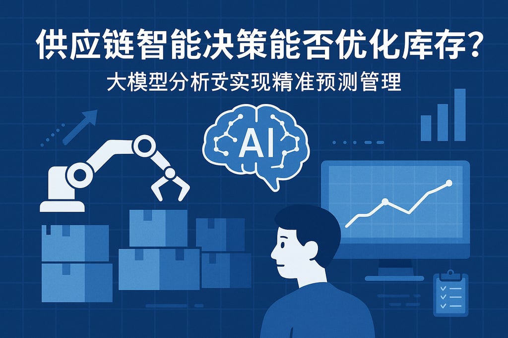 供应链智能决策能否优化库存？大模型分析实现精准预测管理