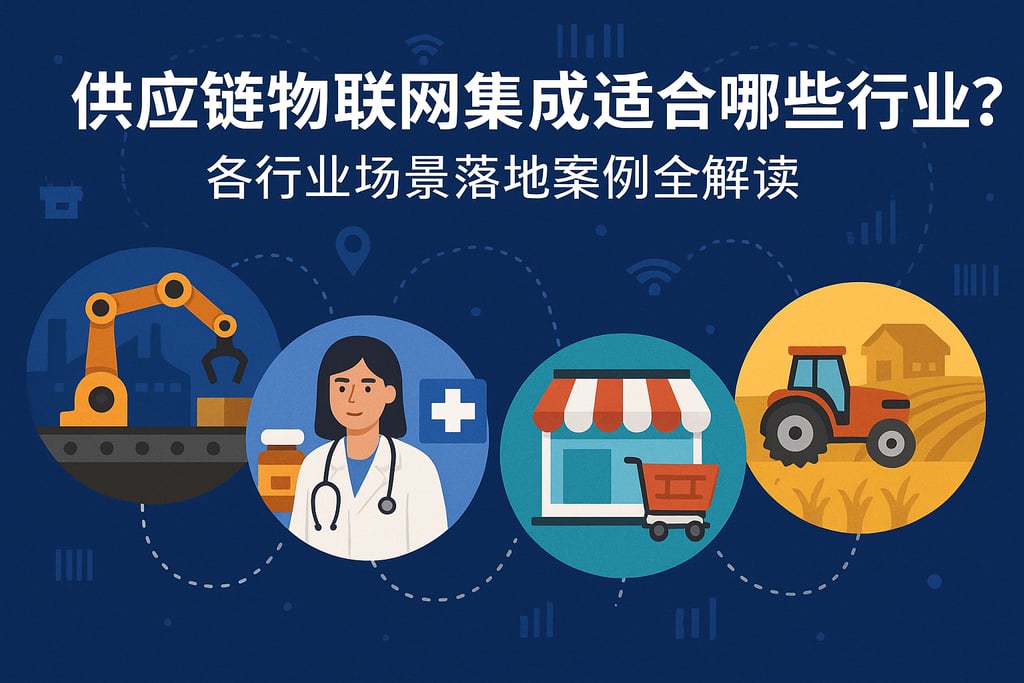 供应链物联网集成适合哪些行业？各行业场景落地案例全解读