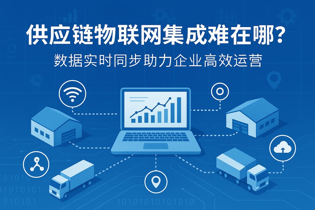 供应链物联网集成难在哪？数据实时同步助力企业高效运营