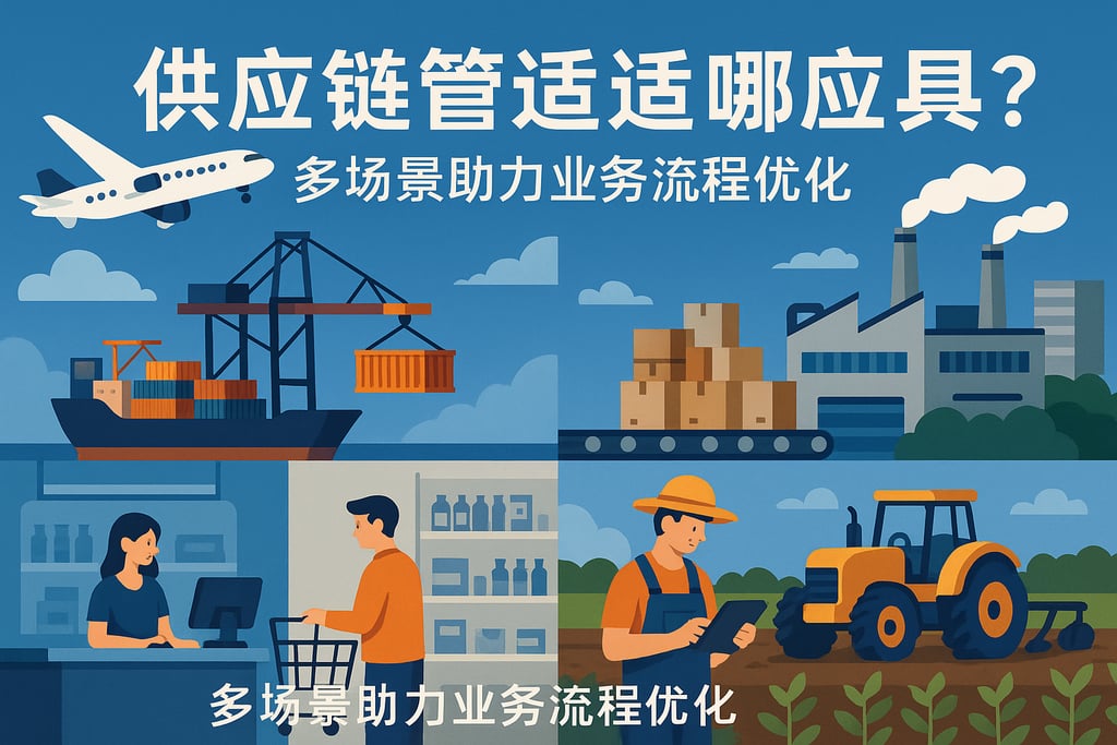 供应链管理适合哪些行业？多场景助力业务流程优化