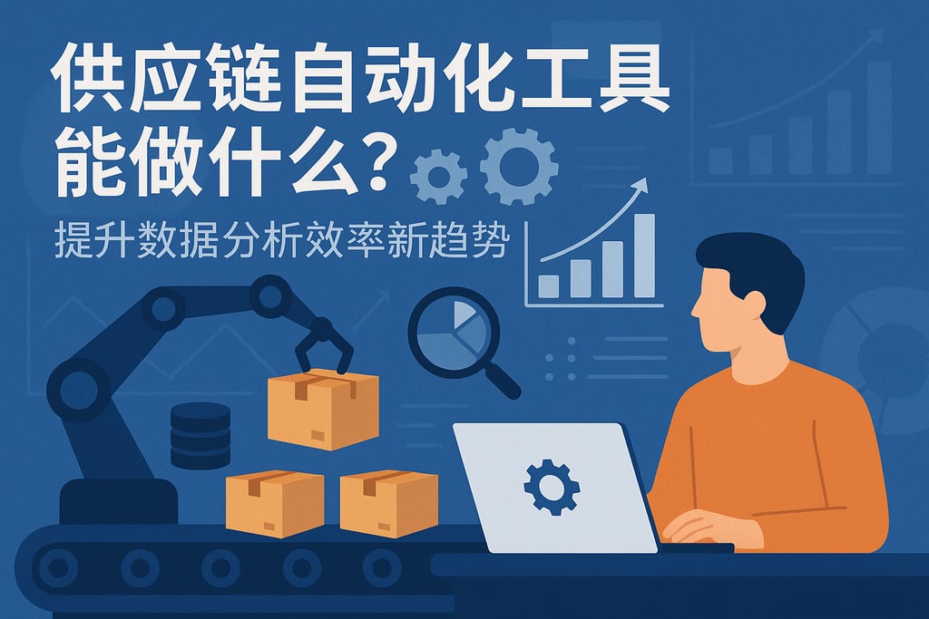 供应链自动化工具能做什么？提升数据分析效率新趋势
