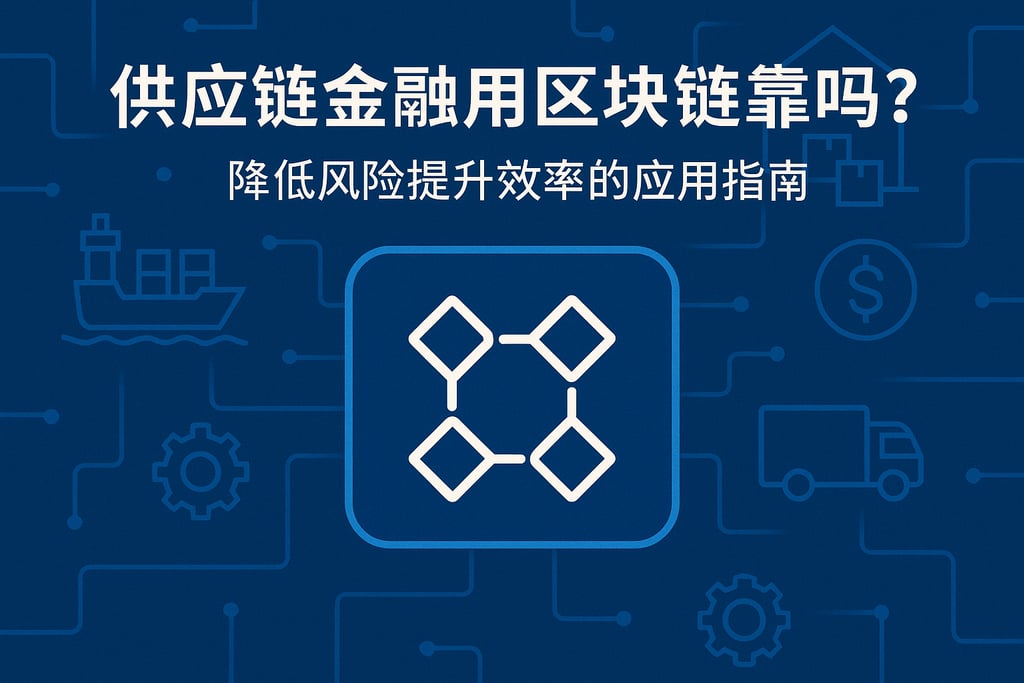 供应链金融用区块链靠谱吗？降低风险提升效率的应用指南